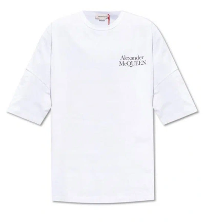 Shop Alexander Mcqueen T-shirts & Tops In White