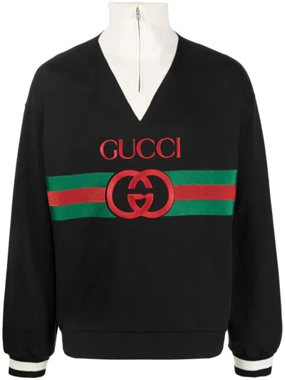 Shop Gucci Jerseys & Knitwear In Black