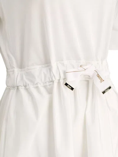 Herno Dresses White In White