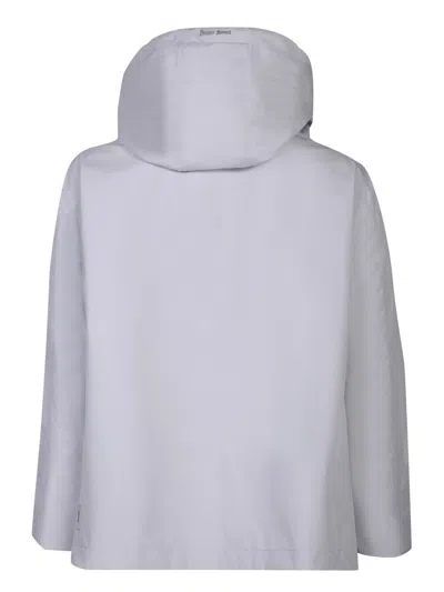 Herno Technical Hooded Jacket In Beige
