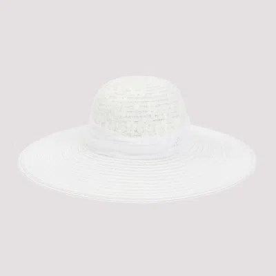 Shop Maison Michel White Blanche Hat