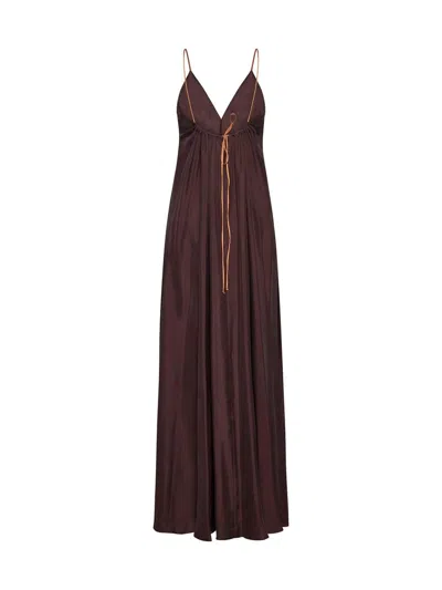 Shop Alysi Dresses In Brown
