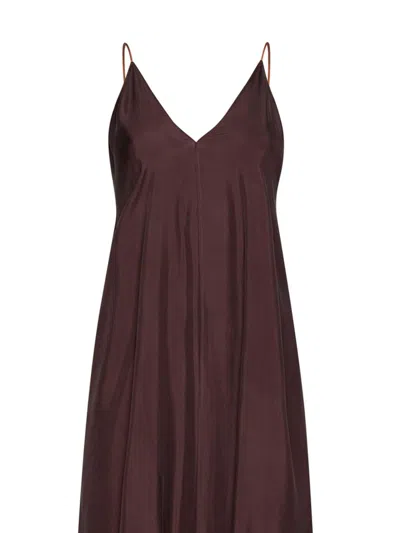 Shop Alysi Dresses In Brown