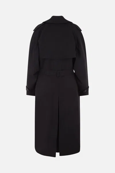 Balenciaga Coats In Black