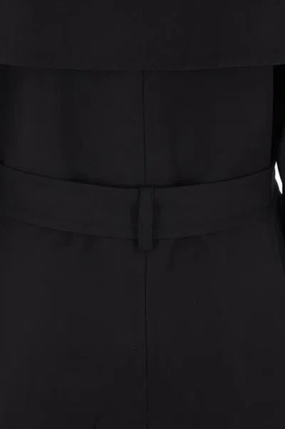 Balenciaga Coats In Black