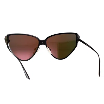 Shop Balenciaga Sunglasses In 003 Black Black Violet