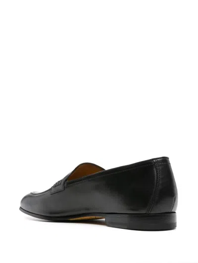 Shop Doucal's Flat Shoes In Black