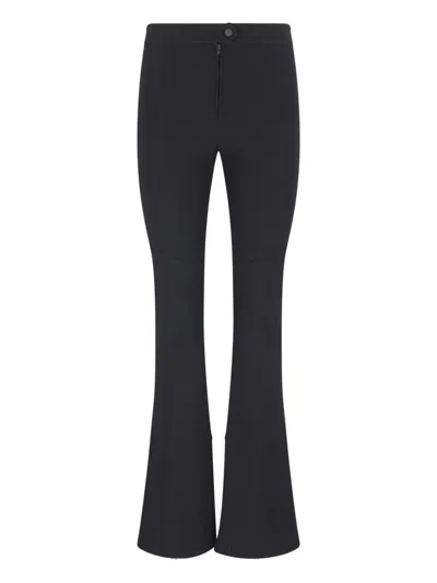 Filippa K Black Technical Fabric With Medium Rise In Black