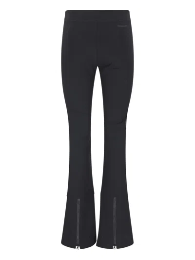 Filippa K Black Technical Fabric With Medium Rise In Black