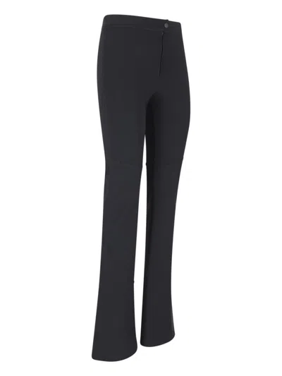 Filippa K Black Technical Fabric With Medium Rise In Black