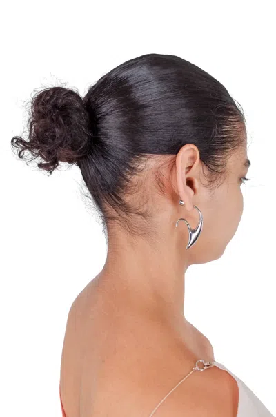 Shop Kiko Kostadinov Women Ursa Drop Earrings In Silver