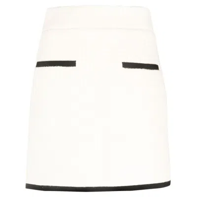 Shop Mvp Wardrobe Skirts In White/black
