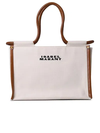 Shop Isabel Marant 'toledo' Bag In Beige