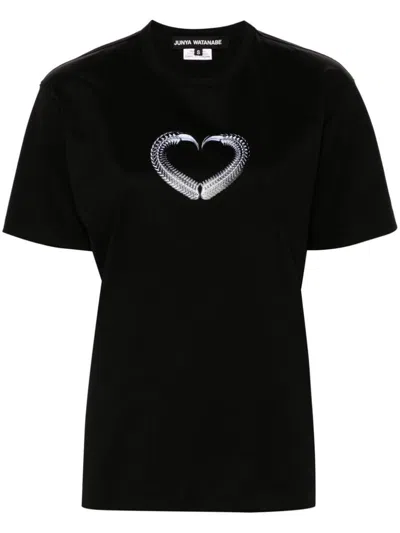 Shop Junya Watanabe T-shirts & Tops In Black