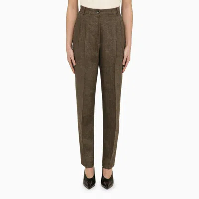 Shop Quelledue Pants In Brown