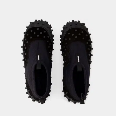 Sunnei Sneakers Millechiodi - Black In Black