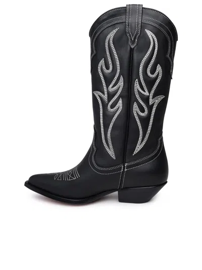 Shop Sonora Santa Fe Black Leather Texani Women