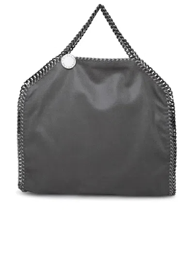 Shop Stella Mccartney Grey Polyester 3 Chain Falabella Bag Woman In Green