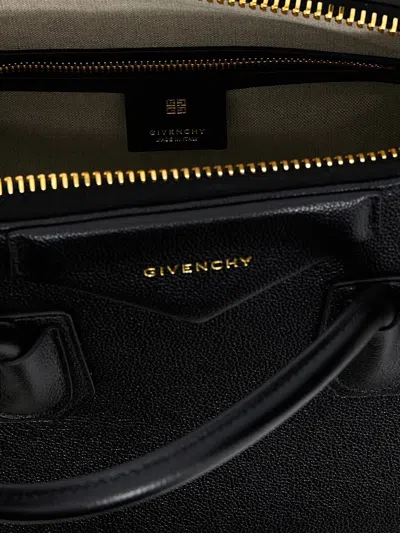 Shop Givenchy 'antigona' Handbag In Black