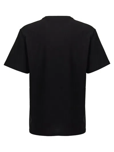 Shop Alexander Mcqueen Logo Print T-shirt In Black