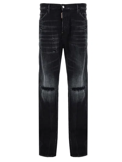 Shop Dsquared2 '642' Jeans In Black