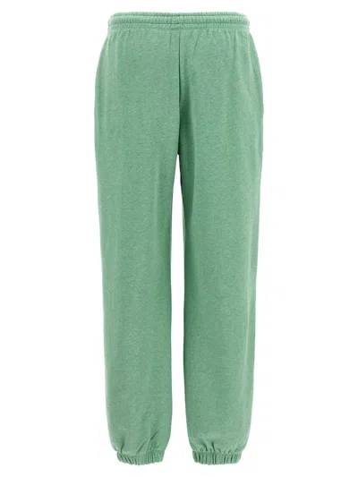 Rotate Birger Christensen Joggers With Elastic Cuffs And Waistband In Green
