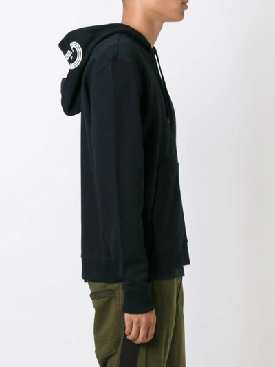 Shop Kenzo Paris Hoodie In Black