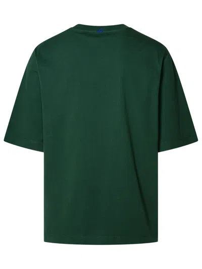 Shop Burberry T-shirt In Green