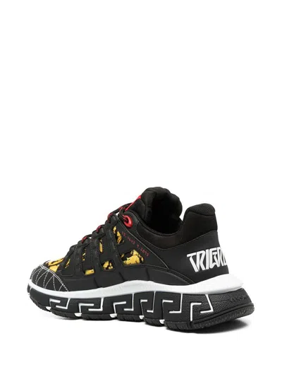Shop Versace Sneakers In D4d