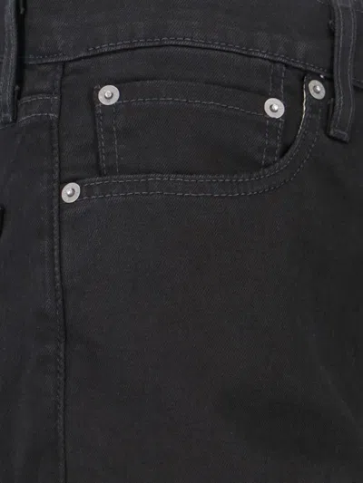 Levi's Indigo 512 Slim Taper Jeans In Black