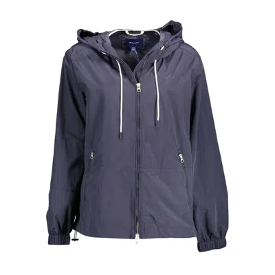 Shop Gant Blue Polyamide Jackets & Coat