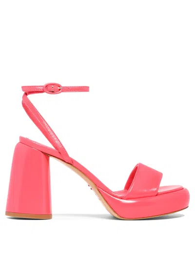 Shop Halmanera Erika Sandals In Pink