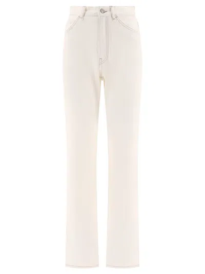 Shop Acne Studios 1977 Jeans In White