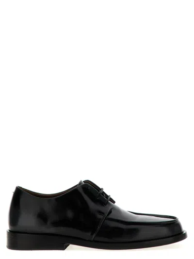 Shop Marsèll Mocasso Lace Up Shoes In Black