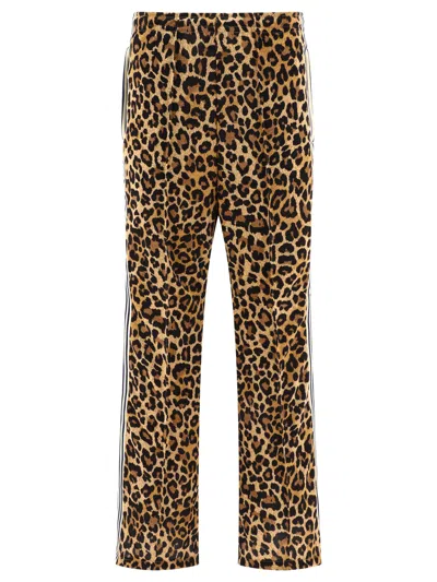 Shop Kapital Leopard Trousers Brown