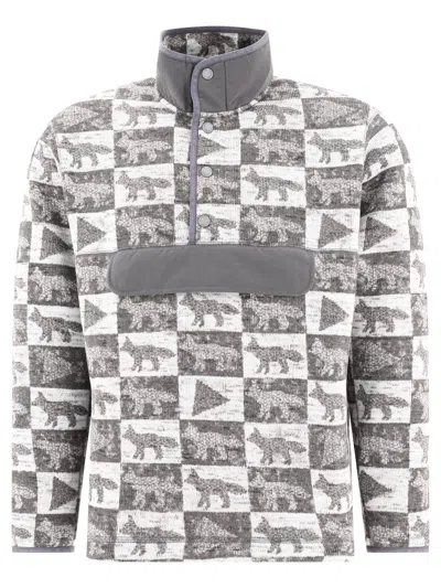 Shop And Wander X Maison Kitsuné Sweatshirts In Grey