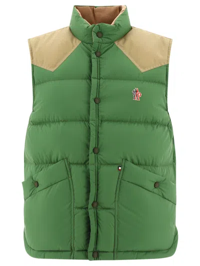 Shop Moncler Veny Jackets In Green