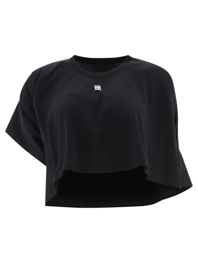 Shop Givenchy Cropped T-shirt T-shirts Black