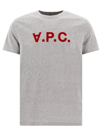Shop Apc Vpc T-shirts In Grey