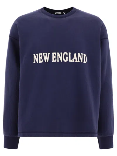Shop Bode New England Sweatshirts In Blue
