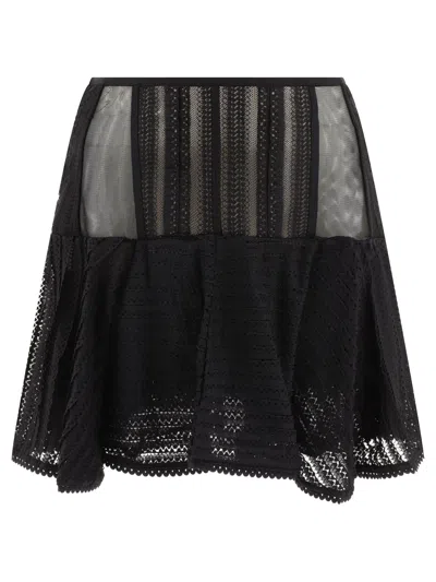Shop Charo Ruiz Hamaty Skirts In Black