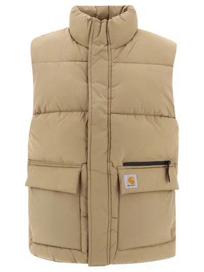 Shop Carhartt Milton Jackets Beige