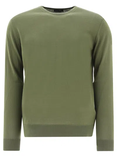 Shop Roberto Collina Ribbed Sweater Knitwear In Green