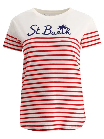 Shop Mc2 Saint Barth Dana T-shirts White