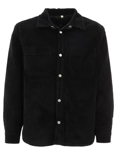 Shop Stussy Cord Quilted Jackets Black