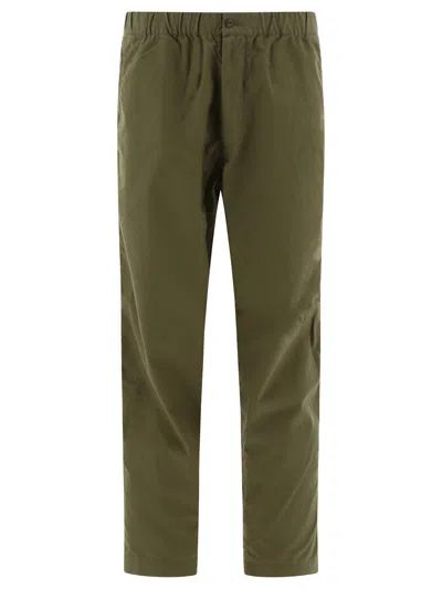 Shop Nanamica Light Easy Trousers In Green