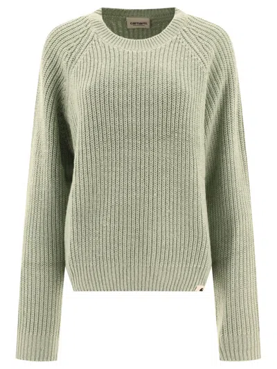 Shop Carhartt Emma Knitwear In Green