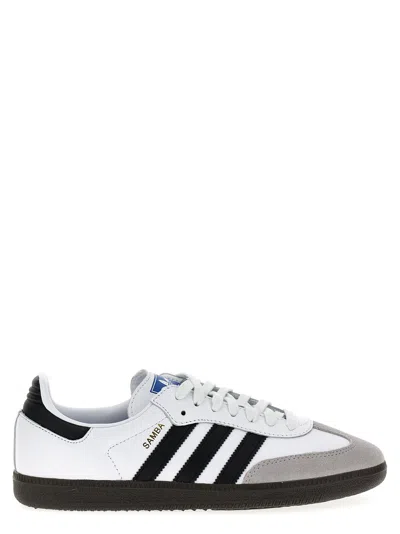 Shop Adidas Originals Samba Og Sneakers In White/black
