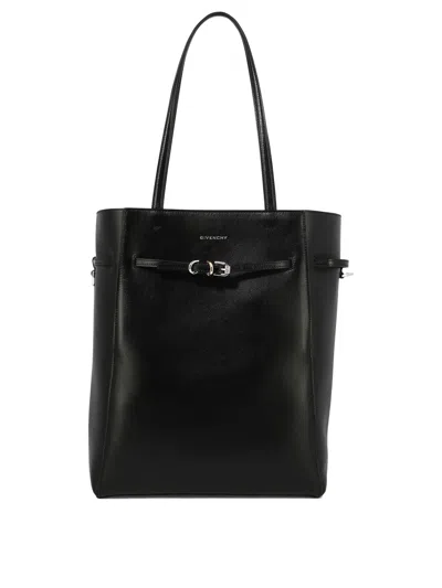 Shop Givenchy Medium Voyou Shoulder Bags In Black