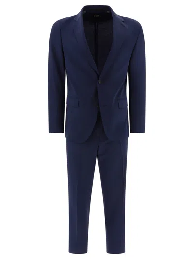 Shop Hugo Boss Huge Suits In Blue